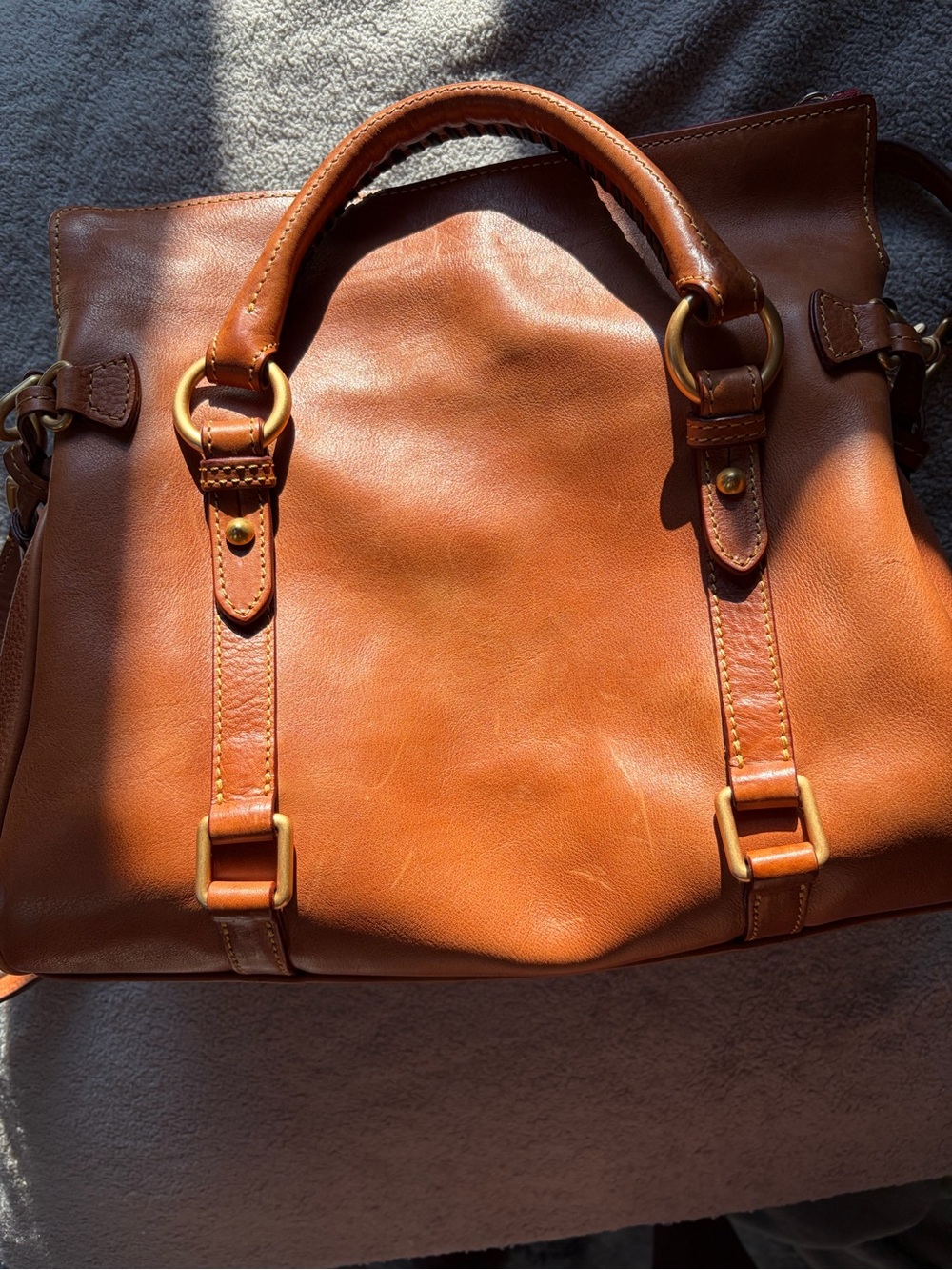 Dooney & Bourke Florentine Large Satchel - Picture 6 of 11
